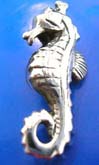 Sea horse Thai silver pendant sterling 925