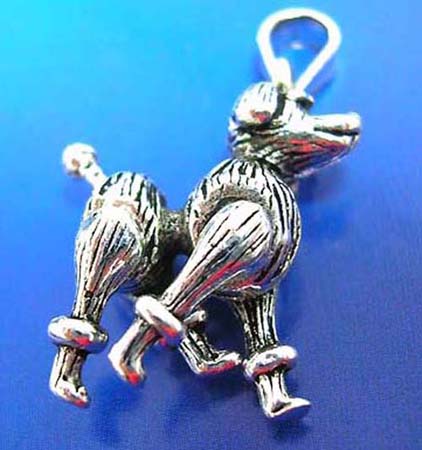  little dog thai silver pendant sterling 925 with head, legs and tail movable